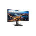 Philips B Line | 346B1C | 34 cale | VA | UWQHD 3440 x 1440 przy 100 Hz | 300 cd/m² | HDMI, DisplayPort, USB-C | 90 W | Wysokość,