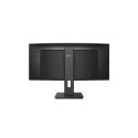 Philips B Line | 346B1C | 34 cale | VA | UWQHD 3440 x 1440 przy 100 Hz | 300 cd/m² | HDMI, DisplayPort, USB-C | 90 W | Wysokość,