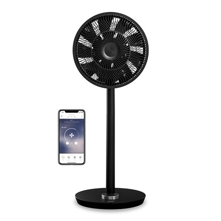 Duux | Smart Fan | Whisper Flex | Stand Fan | Black | Diameter 34 cm | Number of speeds 26 | Oscillation | 3-27 W | Yes | Timer Duux | Smart Fan | Whisper Flex | Stand Fan | Black | Diameter 34 cm | Number of speeds 26 | Oscillation | 3-27 W | Yes | Timer