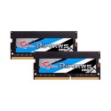 G.Skill | 32 GB: 2 x 16 GB | Zestaw pamięci | DDR4 SDRAM - SO-DIMM 260-pin | 3200 MHz | CAS Latency CL22 | Napięcie 1,2 V | Nieb G.Skill | 32 GB: 2 x 16 GB | Zestaw pamięci | DDR4 SDRAM - SO-DIMM 260-pin | 3200 MHz | CAS Latency CL22 | Napięcie 1,2 V | Nieb