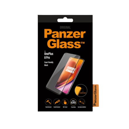 PanzerGlass | Ochraniacz ekranu - szkło | OnePlus 8 Pro | Szkło | Czarny | Przezroczysty PanzerGlass | Ochraniacz ekranu - szkło | OnePlus 8 Pro | Szkło | Czarny | Przezroczysty