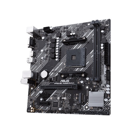 Asus | PRIME A520M-K | Gniazdo procesora Socket AM4 | Typ chipsetu AMD A520 | Obsługiwana technologia pamięci RAM DDR4 SDRAM Asus | PRIME A520M-K | Gniazdo procesora Socket AM4 | Typ chipsetu AMD A520 | Obsługiwana technologia pamięci RAM DDR4 SDRAM