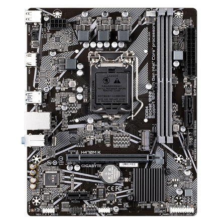 Gigabyte | H470M K 1.0 M/B | Rodzina procesorów Intel | Gniazdo procesora LGA1200 | DDR4 DIMM | Gniazda pamięci 2 | Obsługiwane Gigabyte | H470M K 1.0 M/B | Rodzina procesorów Intel | Gniazdo procesora LGA1200 | DDR4 DIMM | Gniazda pamięci 2 | Obsługiwane