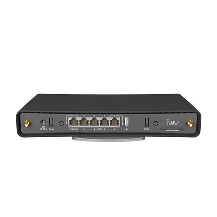 MikroTik hAP ac³ - router bezprzewodowy - Wi-Fi 5 - desktop | 5-portowy switch | AC1200 | 2,4 GHz / 5 GHz MikroTik hAP ac³ - router bezprzewodowy - Wi-Fi 5 - desktop | 5-portowy switch | AC1200 | 2,4 GHz / 5 GHz