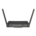 MikroTik hAP ac³ - router bezprzewodowy - Wi-Fi 5 - desktop | 5-portowy switch | AC1200 | 2,4 GHz / 5 GHz
