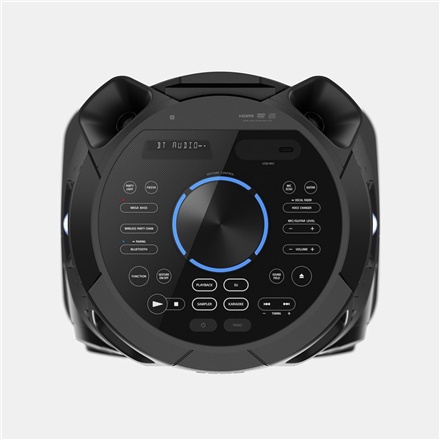 Sony | High Power Audio System | MHC-V73D | Port USB | Wi-Fi | Bluetooth | Radio FM | Near Field Communication (NFC) | Połączeni Sony | High Power Audio System | MHC-V73D | Port USB | Wi-Fi | Bluetooth | Radio FM | Near Field Communication (NFC) | Połączeni