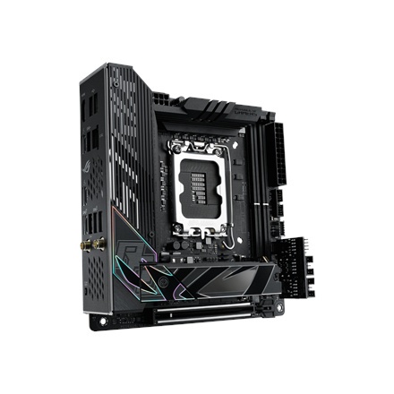 Asus | ROG STRIX Z790-I GAMING WIFI | Rodzina procesora Intel | Gniazdo procesora LGA1700 | Pamięć DDR5 DIMM | Gniazda pamięci 2 Asus | ROG STRIX Z790-I GAMING WIFI | Rodzina procesora Intel | Gniazdo procesora LGA1700 | Pamięć DDR5 DIMM | Gniazda pamięci 2