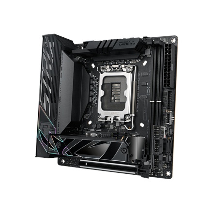 Asus | ROG STRIX Z790-I GAMING WIFI | Rodzina procesora Intel | Gniazdo procesora LGA1700 | Pamięć DDR5 DIMM | Gniazda pamięci 2 Asus | ROG STRIX Z790-I GAMING WIFI | Rodzina procesora Intel | Gniazdo procesora LGA1700 | Pamięć DDR5 DIMM | Gniazda pamięci 2