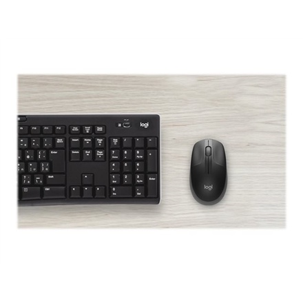 Logitech | Mysz pełnowymiarowa | M190 | Bezprzewodowa | USB | Kolor grafitowy Logitech | Mysz pełnowymiarowa | M190 | Bezprzewodowa | USB | Kolor grafitowy