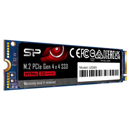 Silicon Power | SSD | UD85 | 1000 GB | Format SSD M.2 2280 | Interfejs SSD PCIe Gen4x4 | Prędkość odczytu 3600 MB/s | Prędkość z Silicon Power | SSD | UD85 | 1000 GB | Format SSD M.2 2280 | Interfejs SSD PCIe Gen4x4 | Prędkość odczytu 3600 MB/s | Prędkość z