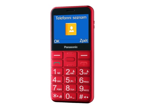 Panasonic | KX-TU155EXBN | Czerwony | 2.4 " | TFT-LCD | MB | microSD/microSDHC MB | Bluetooth | USB wersja micro USB | Wbudowana Panasonic | KX-TU155EXBN | Czerwony | 2.4 " | TFT-LCD | MB | microSD/microSDHC MB | Bluetooth | USB wersja micro USB | Wbudowana