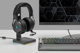 Corsair | High-Fidelity Gaming Headset | VIRTUOSO RGB WIRELESS XT | Wireless/Wired | Over-Ear | Wireless | Black