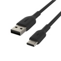 Belkin | Kabel USB-C | Męski | 4-pinowy USB typu A | Męski | 24-pinowy USB-C | Czarny | 15 cm