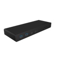Raidsonic | ICY BOX 13-w-1 USB 3.0 Type-A + Type-C Dock | IB-DK2245AC | Stacja dokująca | Porty Ethernet LAN (RJ-45) | Porty USB