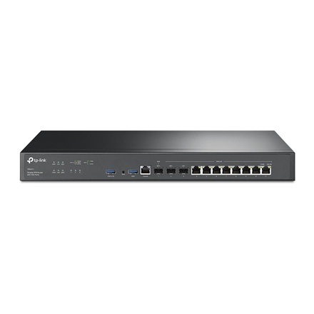 TP-LINK | Router Omada VPN z portami 10G | ER8411 | Mbit/s | 10/100/1000 Mbit/s | Porty Ethernet LAN (RJ-45) 8 | Obsługa sieci m TP-LINK | Router Omada VPN z portami 10G | ER8411 | Mbit/s | 10/100/1000 Mbit/s | Porty Ethernet LAN (RJ-45) 8 | Obsługa sieci m