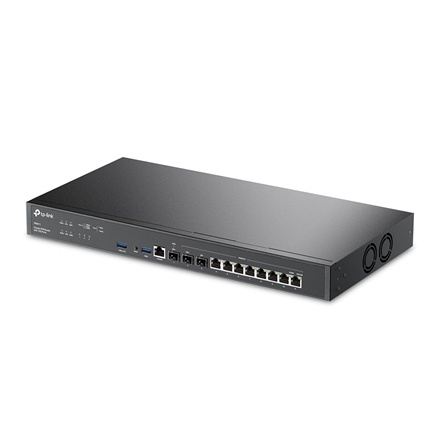 TP-LINK | Router Omada VPN z portami 10G | ER8411 | Mbit/s | 10/100/1000 Mbit/s | Porty Ethernet LAN (RJ-45) 8 | Obsługa sieci m TP-LINK | Router Omada VPN z portami 10G | ER8411 | Mbit/s | 10/100/1000 Mbit/s | Porty Ethernet LAN (RJ-45) 8 | Obsługa sieci m