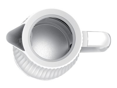 Czajnik elektryczny TEFAL KO250130 o mocy 2400 W i pojemności 1.7 L - plastikowy, biały kociołek z obrotową podstawą 360°. Czajnik elektryczny TEFAL KO250130 o mocy 2400 W i pojemności 1.7 L - plastikowy, biały kociołek z obrotową podstawą 360°.