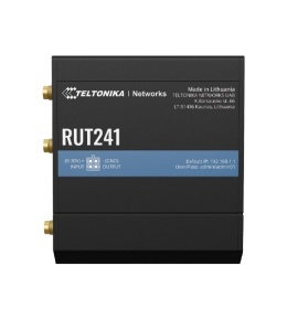 Router LTE | RUT241 | 802.11n | 10/100 Mbit/s | Porty Ethernet LAN (RJ-45) 2 | Obsługa sieci mesh Nie | MU-MiMO Nie | 2G/3G/4G |