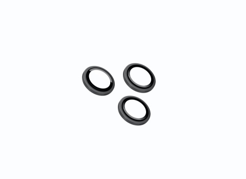 Szkło aparatu stacjonarnego | Apple | iPhone 16 Pro/16 Pro Max | Szkło hartowane | Czarny Szkło aparatu stacjonarnego | Apple | iPhone 16 Pro/16 Pro Max | Szkło hartowane | Czarny