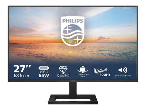 Philips 27E1N1600AE/00 | 27 " | IPS | 16:9 | 100 Hz | 4 ms | 2560 x 1440 pikseli | 350 cd/m² | Porty HDMI w ilości 1 | Gwarancja Philips 27E1N1600AE/00 | 27 " | IPS | 16:9 | 100 Hz | 4 ms | 2560 x 1440 pikseli | 350 cd/m² | Porty HDMI w ilości 1 | Gwarancja