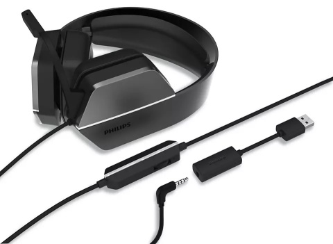 Philips | 4000 Series Gaming Headset | TAG4106BK/00 | Przewodowy | Gaming Headset | Nauszny Philips | 4000 Series Gaming Headset | TAG4106BK/00 | Przewodowy | Gaming Headset | Nauszny
