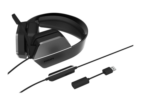 Philips | 4000 Series Gaming Headset | TAG4106BK/00 | Przewodowy | Gaming Headset | Nauszny Philips | 4000 Series Gaming Headset | TAG4106BK/00 | Przewodowy | Gaming Headset | Nauszny