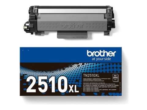 Kaseta z tonerem Brother TN-2510XL, Czarny | Brother TN-2510XL | Kaseta z tonerem | Czarny Kaseta z tonerem Brother TN-2510XL, Czarny | Brother TN-2510XL | Kaseta z tonerem | Czarny