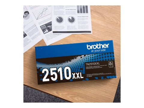 Kaseta z tonerem Brother TN-2510XL, Czarny | Brother TN-2510XL | Kaseta z tonerem | Czarny Kaseta z tonerem Brother TN-2510XL, Czarny | Brother TN-2510XL | Kaseta z tonerem | Czarny
