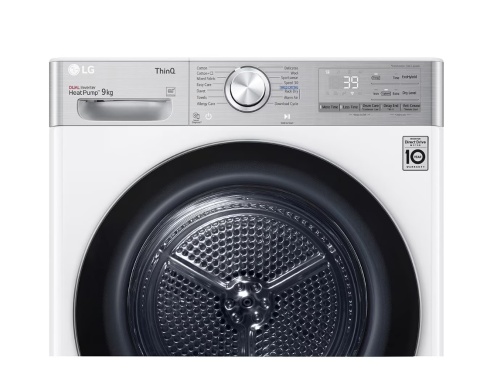 LG | Suszarka | RH90V9AV2QR | Klasa efektywności energetycznej A+++ | Ładowana od przodu | 9 kg | LED | Głębokość 69 cm | Wi-Fi LG | Suszarka | RH90V9AV2QR | Klasa efektywności energetycznej A+++ | Ładowana od przodu | 9 kg | LED | Głębokość 69 cm | Wi-Fi