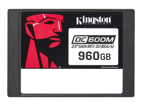 Kingston DC600M | 960 GB | Format dysku SSD 2,5" | Interfejs dysku półprzewodnikowego SATA Rev. 3.0 | Prędkość odczytu 560 MB/s Kingston DC600M | 960 GB | Format dysku SSD 2,5" | Interfejs dysku półprzewodnikowego SATA Rev. 3.0 | Prędkość odczytu 560 MB/s
