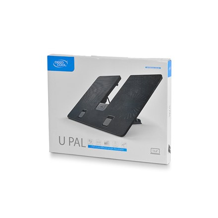 Deepcool | U-Pal | Notebook stand- cooler up to 19" | Black Deepcool | U-Pal | Notebook stand- cooler up to 19" | Black