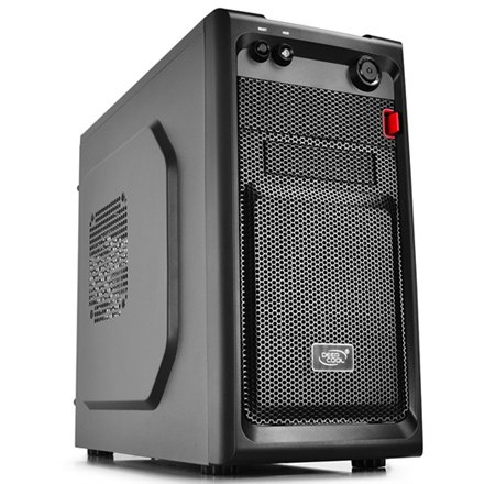 Obudowa Deepcool Smarter | USB 3.0 x1, USB 2.0 x 1, Mic x1, Spk x1 | Czarny | Micro ATX | bez zasilacza| ATX