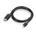 Lenovo | DisplayPort cable | Male | 20 pin DisplayPort | Male | Mini DisplayPort | 2 m