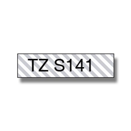 Brother | S141 | Laminated tape | Thermal | Black on clear | Roll (1.8 cm x 8 m) Brother | S141 | Laminated tape | Thermal | Black on clear | Roll (1.8 cm x 8 m)