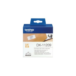 Brother DK-11209 Small Address Labels White, DK, 29mm x 62mm