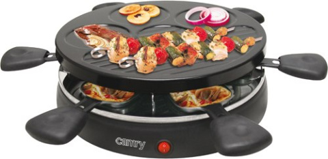 Camry | CR 6606 | Grill | Raclette | 1200 W | Czarny