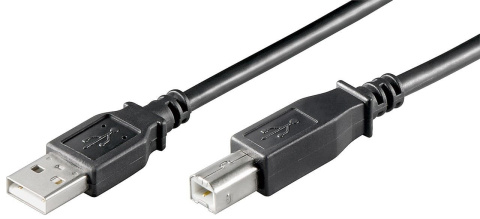 Goobay | USB cable | Male | 4 pin USB Type A | Male | Black | 4 pin USB Type B | 1.8 m