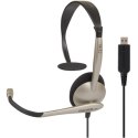 Koss | CS95 USB | Headphones | Wired | On-Ear | Microphone | Black/Gold