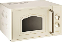 Gorenje | MO4250CLI | Microwave oven with grill | Free standing | 20 L | 700 W | Grill | Ivory