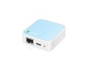 TP-LINK | Router | TL-WR802N | 802.11n | 300 Mbit/s | 10/100 Mbit/s | Ethernet LAN (RJ-45) ports 1 | Mesh Support No | MU-MiMO N