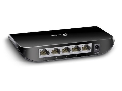 TP-LINK | Switch | TL-SG1005D | Niezarządzalny | Desktop | 1 Gb/s (RJ-45) ilość portów 5 | Typ zasilania Zewnętrzny | 36 miesięc TP-LINK | Switch | TL-SG1005D | Niezarządzalny | Desktop | 1 Gb/s (RJ-45) ilość portów 5 | Typ zasilania Zewnętrzny | 36 miesięc