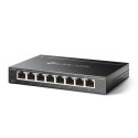 TP-LINK | Switch | TL-SG108E | Web managed | Wall mountable | 1 Gbps (RJ-45) ports quantity 8 | SFP ports quantity | Power suppl