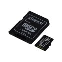 Kingston | Canvas Select Plus | UHS-I | 128 GB | MicroSDXC | Flash memory class 10 | SD Adapter