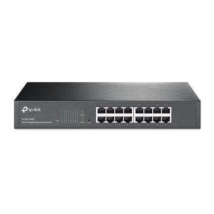 TP-LINK | Switch | TL-SG1016DE | Web Managed | Rackmountable | 1 Gbps (RJ-45) ports quantity 16 | PoE ports quantity | Power sup