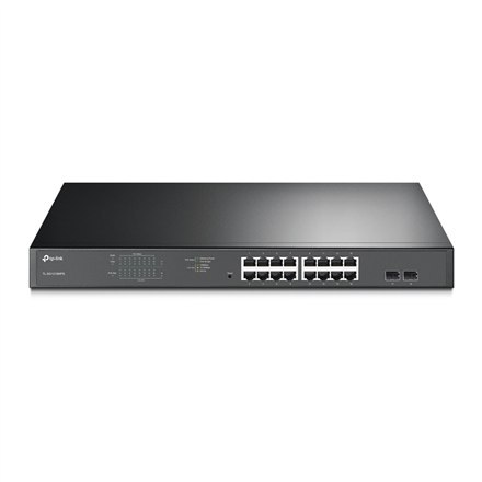 TP-LINK | Switch | TL-SG1218MPE | Web Managed | Rackmountable | 1 Gbps (RJ-45) ports quantity 16 | SFP ports quantity 2 | PoE po