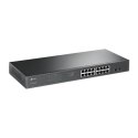 TP-LINK | Switch | TL-SG1218MPE | Web Managed | Rackmountable | 1 Gbps (RJ-45) ports quantity 16 | SFP ports quantity 2 | PoE po